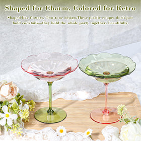 HKSZEH seven-ounce cocktail desserts cup suitable for drinks and treats.
