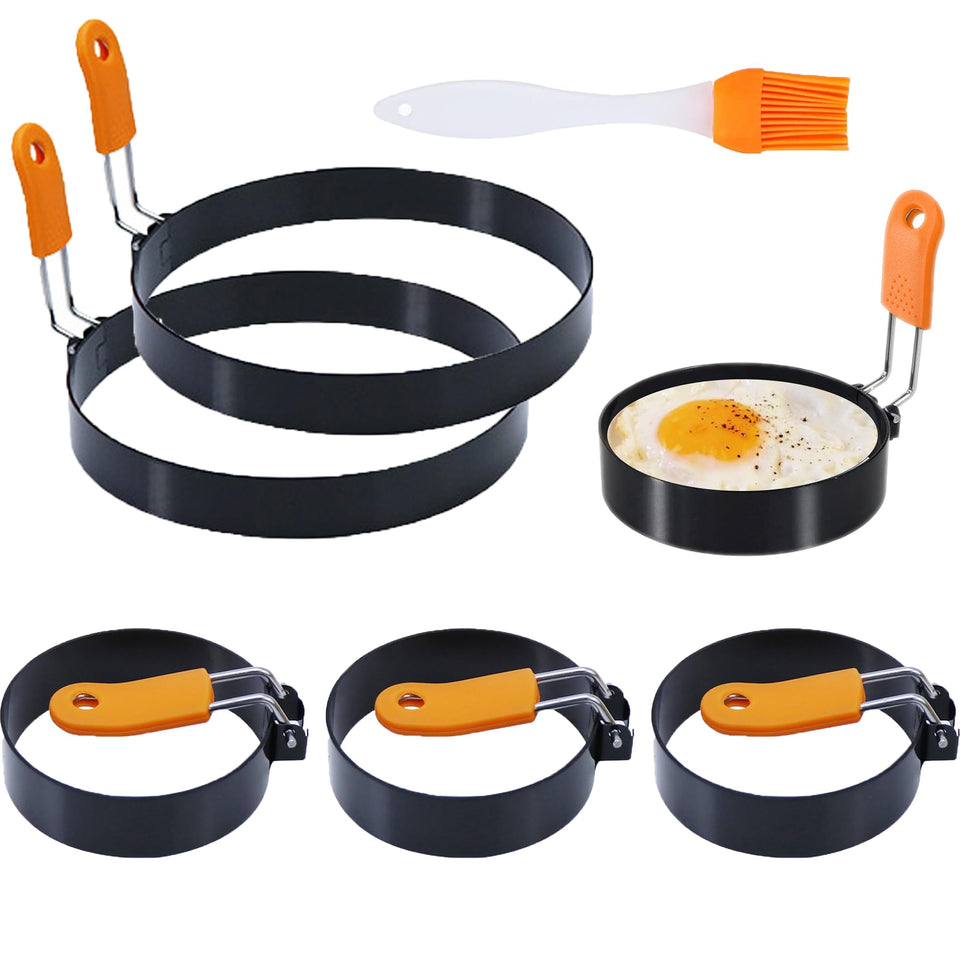 HLMOptimo egg ring round cooking mold creates flawless breakfast circles.