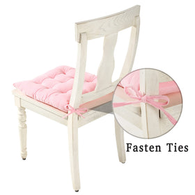 HLOVME pink cushion demonstrates 7 cm thickness for added warmth.