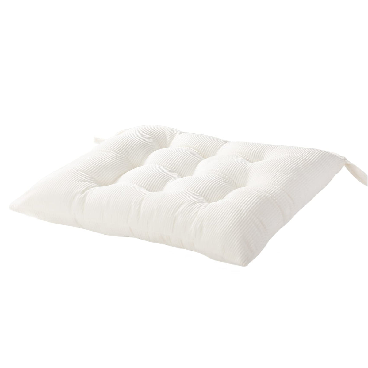 HLOVME warm floor cushion white provides winter insulation and plush support.