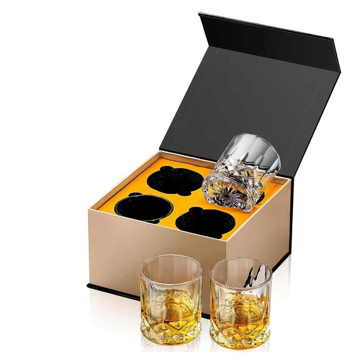 Hlukana 11oz whiskey glasses ideal for neat pours