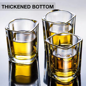 Hlukana dishwasher-safe shot glasses for quick cleanup after events.