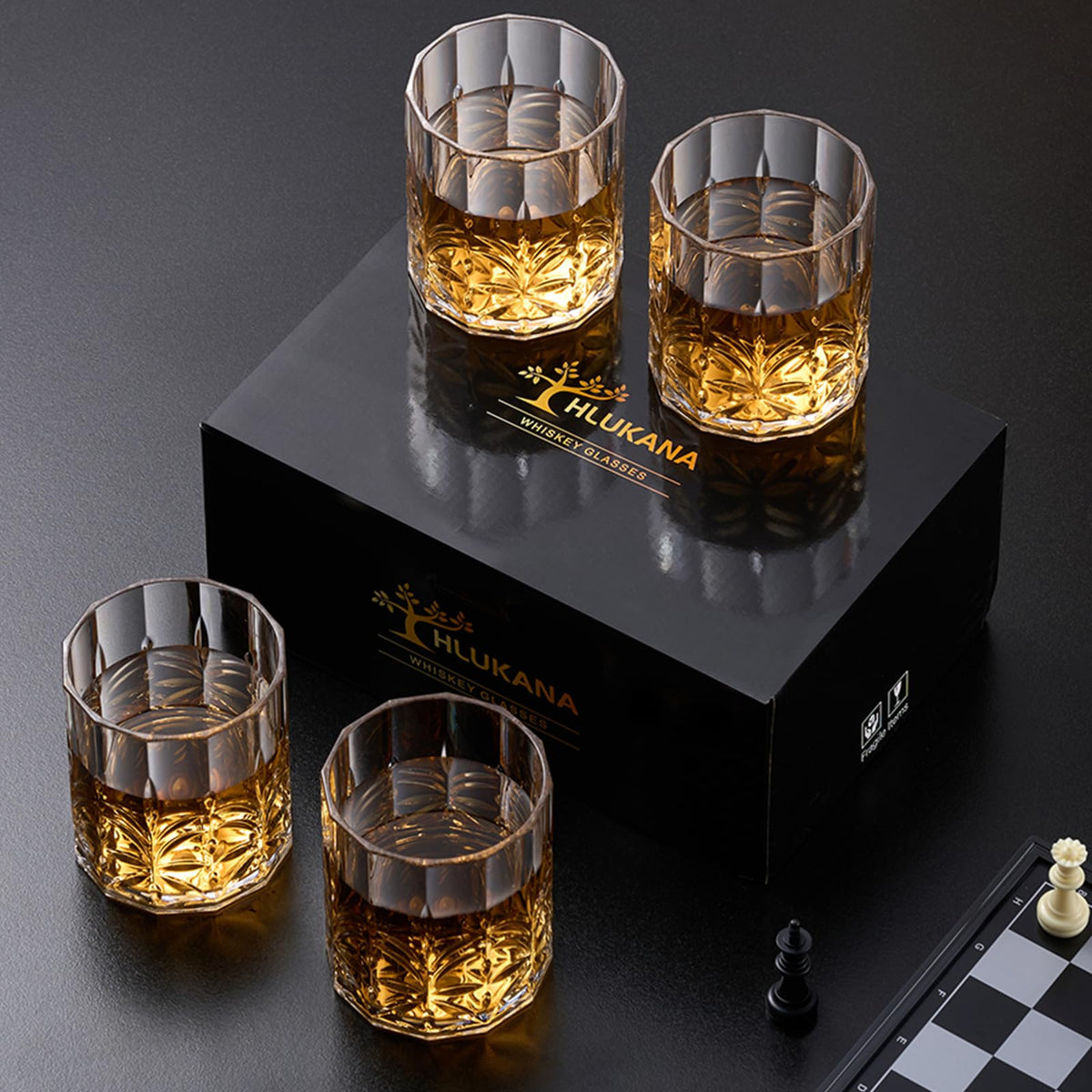 Hlukana durable shatterproof glasses suited for outdoor entertaining.