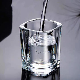 Hlukana whiskey-tequila-vodka shot glasses suitable for multiple spirits.