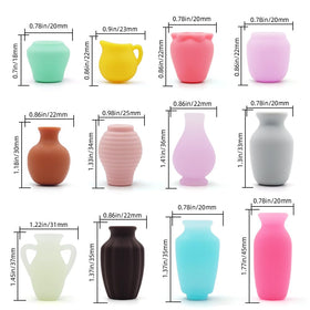 HMAXING food-grade silicone mini vase minimizes surface scratches on your fridge.