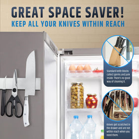 HMmagnets fridge-ready installation with simple mounting options.