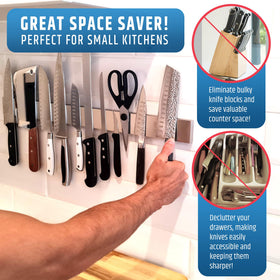 HMmagnets screw-mount option included for extra security.