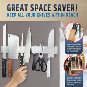 HMmagnets sleek design blends with any kitchen style.