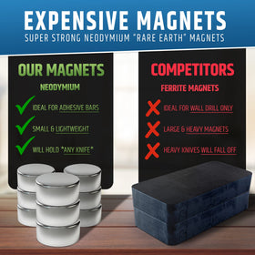 HMmagnets available in 10, 17, and 24 inches.