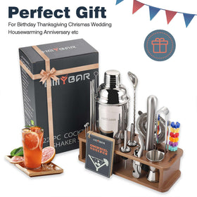 HMYBAR complete home bartending kit for confident home mixing