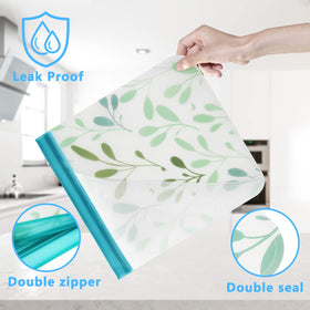 Hndnrxue 24-pack bags in dishwasher showcase easy cleanup