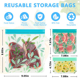 Hndnrxue 24-pack bags meal prep with sandwiches and fruits