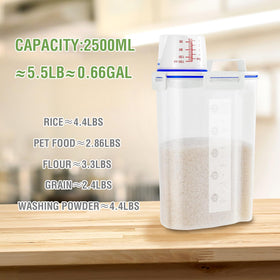 HNNJCK kitchen storage in durable BPA-free plastic for daily use.