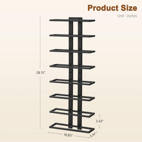 Hoctieon durable welded construction ensures reliable support for wine storage.