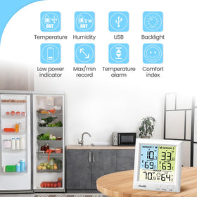 HODIK display with 3-color backlight enhances readability in dim environments