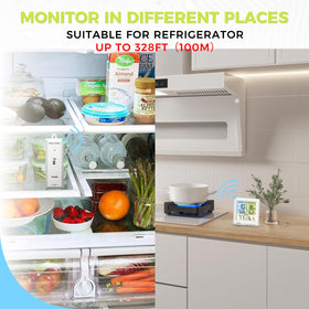 HODIK temperature and humidity range supports versatile fridge, freezer, and pantry monitoring