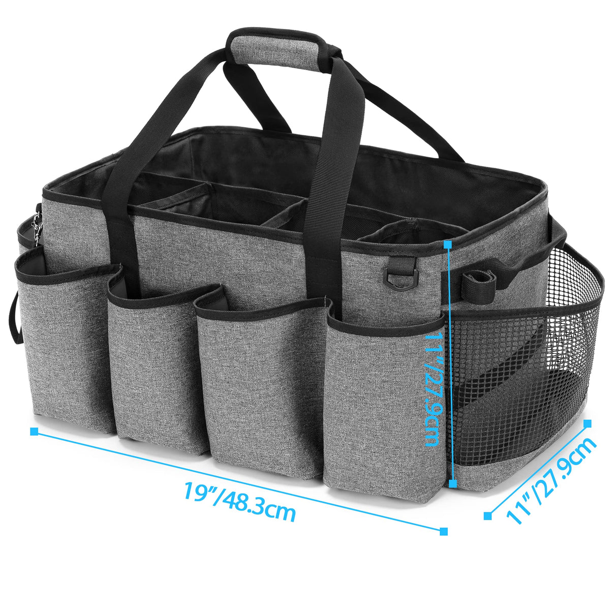 HODRANT extra-large cleaning caddy water-resistant nylon protects contents outdoors