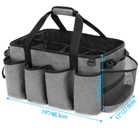 HODRANT extra-large cleaning caddy water-resistant nylon protects contents outdoors