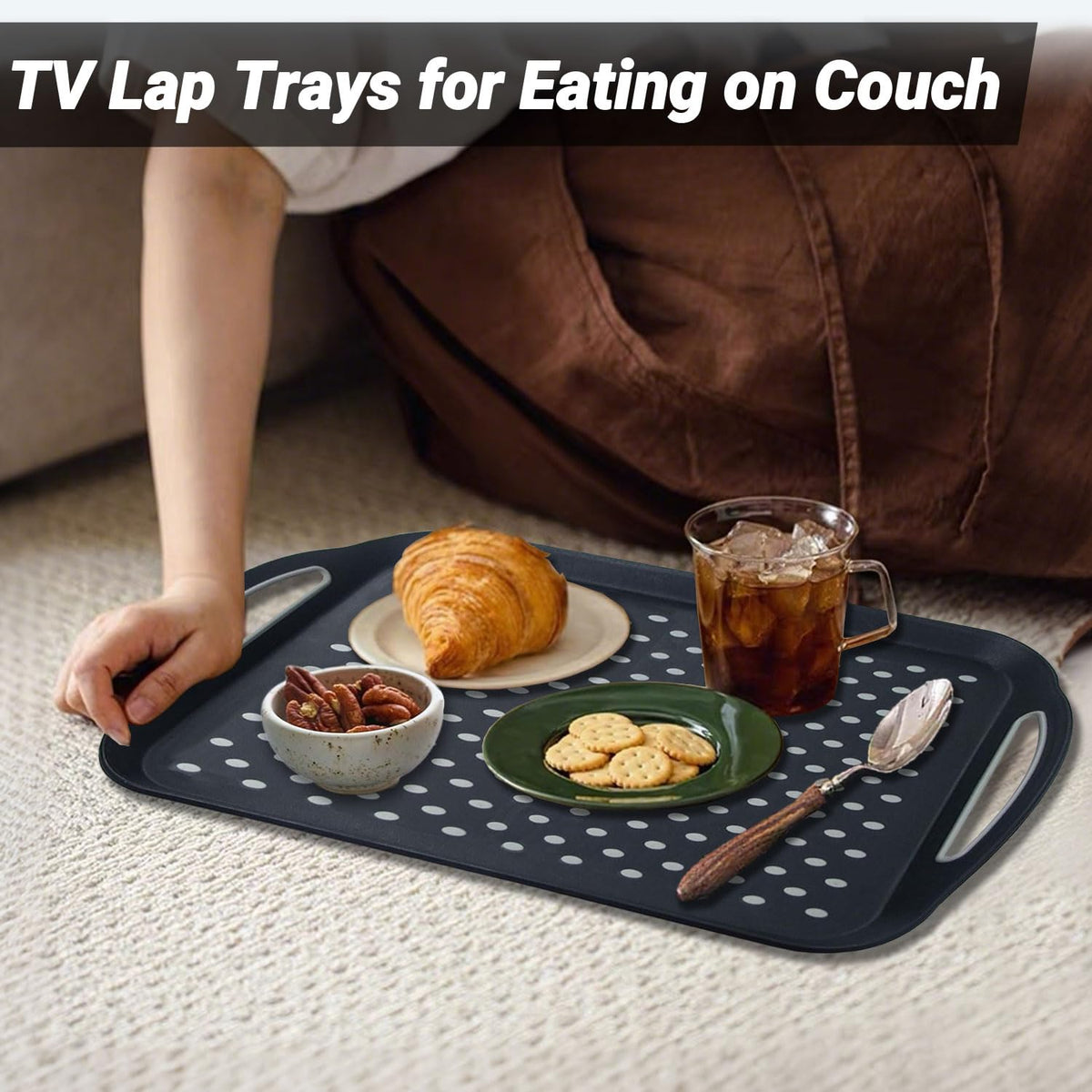 Hodvya zigzag bottom design enhances stability on tables.