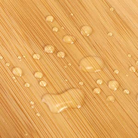 Hoeapzl durable natural bamboo matches modern kitchen aesthetics.