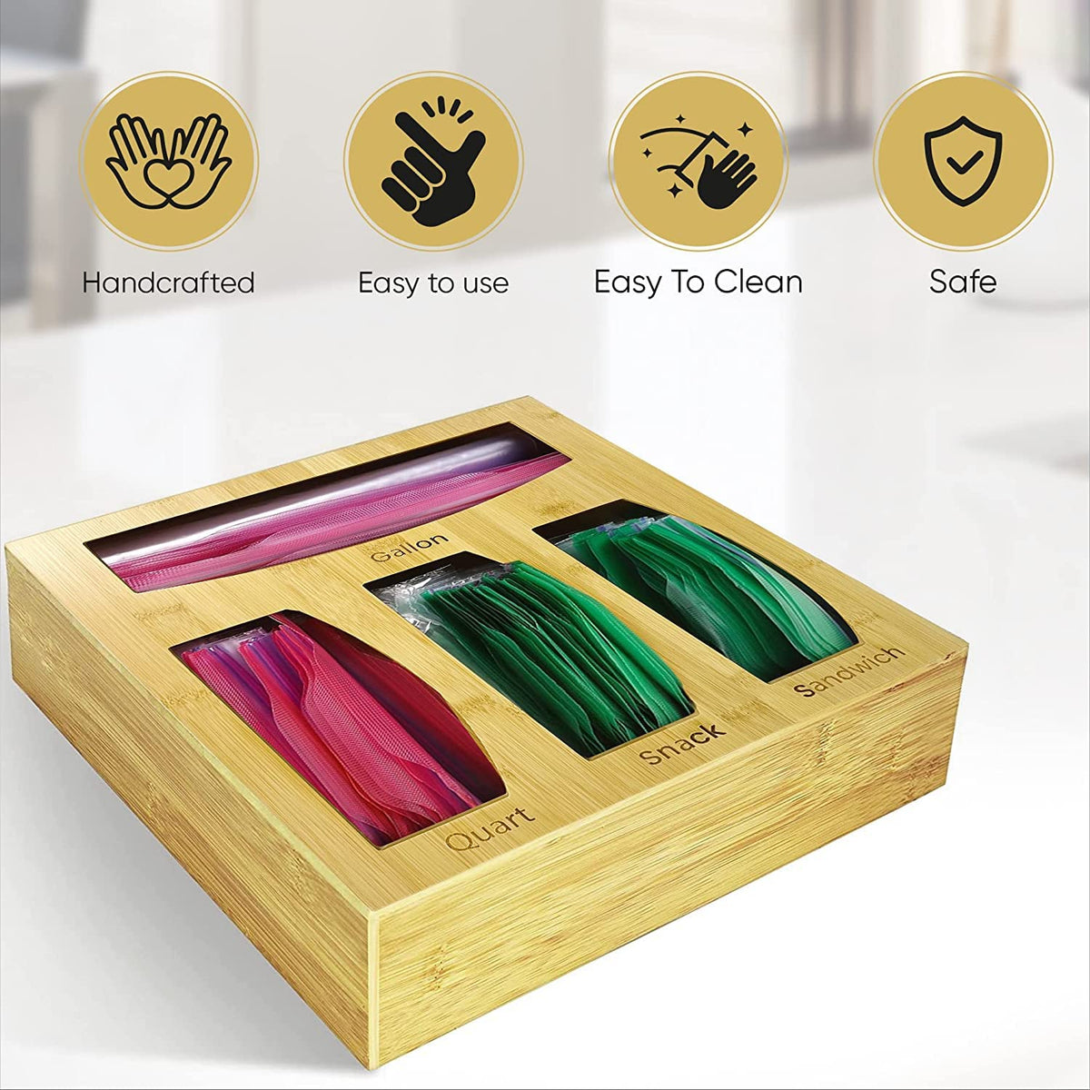 Hoeapzl kitchen-drawer organization improves meal prep tidiness.