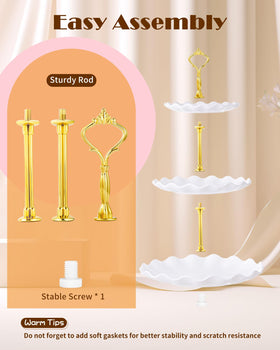 Hoedia elegant dessert display elevates tea parties, weddings, and gatherings with a refined look.