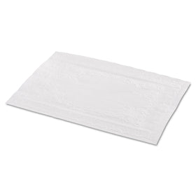Hoffmaster 601SE1014 placemat top view highlights embossed edge and surface protection