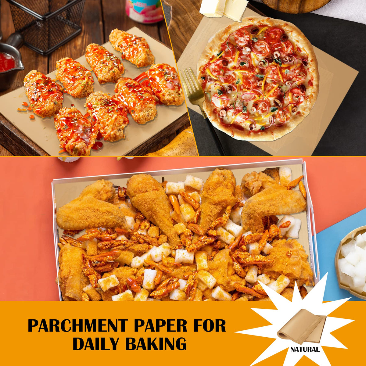 HOFHTD versatile parchment wraps for sandwiches and hot dogs.