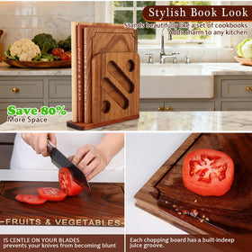 Hoforife gift-ready cutting boards set suitable for gifting