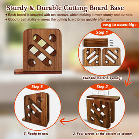 Board spines with gold stamping for a decorative storage look