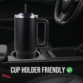 Hogg Big Swig 40oz tumbler with a durable carry handle