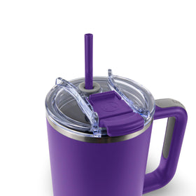 Hogg Big Swig 40oz insulated stainless steel tumbler showing durability and temperature retention