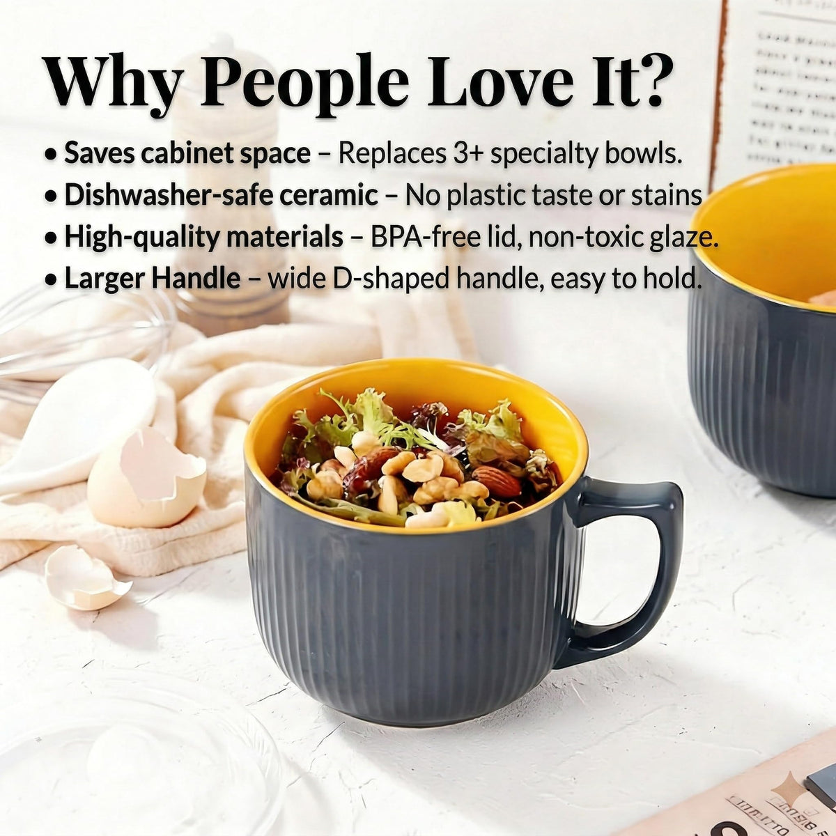 Hoilse bowl suitable for cereal and oatmeal meals