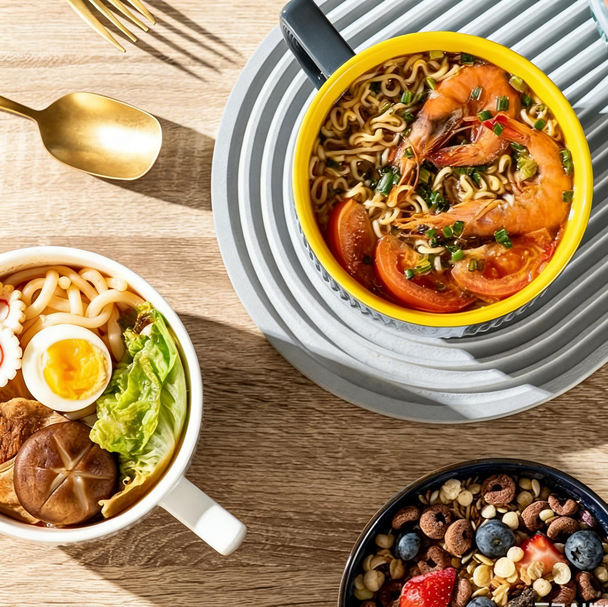 Hoilse 32oz ramen bowl ideal for family-sized servings