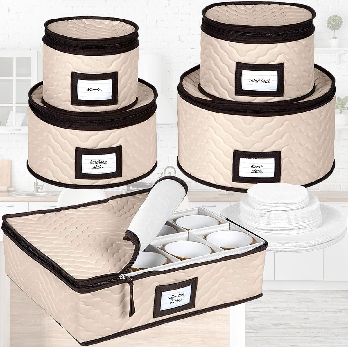Holdn Storage 12-piece set supports easy storage and quick retrieval