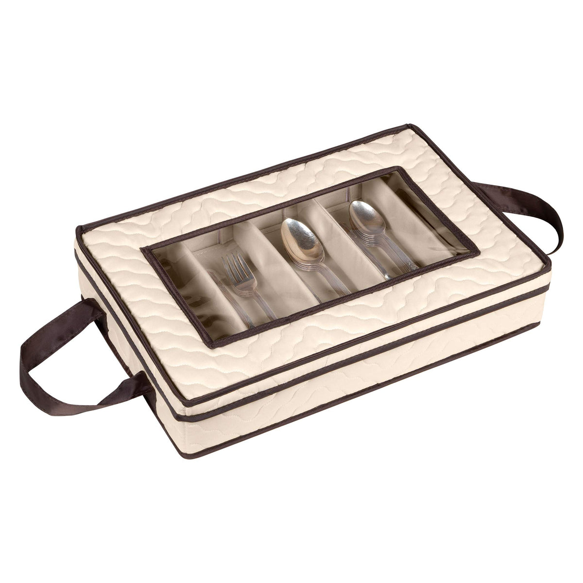 HOLDN'S STORAGE quilted microfiber construction resists wear and looks timeless.