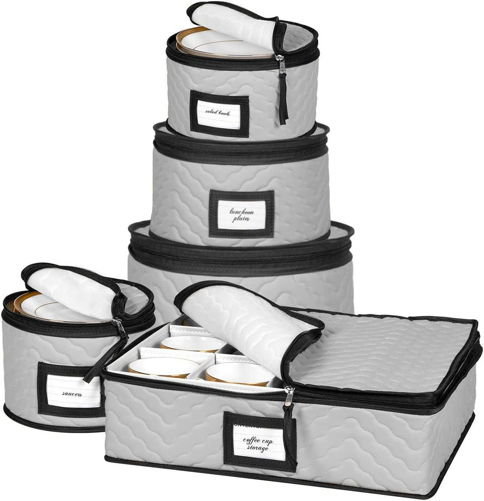 HOLDN’ STORAGE China 5-piece container holding up to 12 place settings during moves