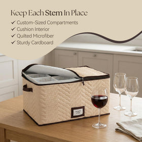 HOLDN’ STORAGE clear label windows allow quick identification of contents.