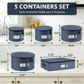 HOLDN’ STORAGE stackable dishware organizer for space-saving storage
