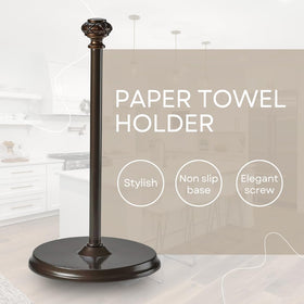 HOLDN’ STORAGE freestanding holder on a kitchen counter for easy access.