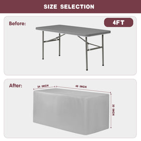 HolidayIdeas elegant event tablecover ideal for weddings, banquets, and trade shows.