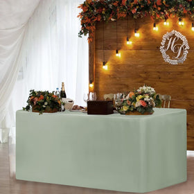 HolidayIdeas nonblackout fabric provides light diffusion with clear table presence.