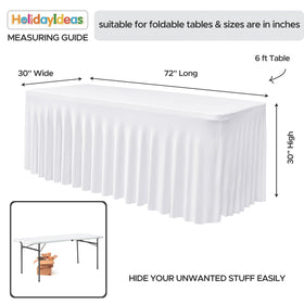 HolidayIdeas two-pack set offers value for weddings and dessert tables.