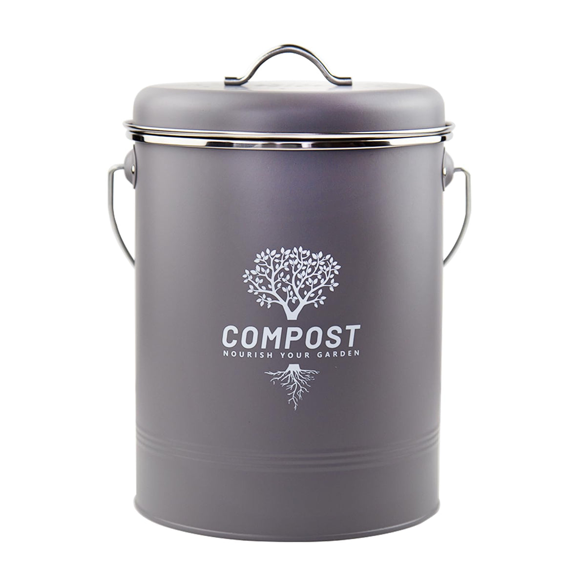 Holismo compost bin countertop with odor-filter keeps your kitchen fresh daily