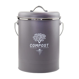 Holismo compost bin countertop with odor-filter keeps your kitchen fresh daily
