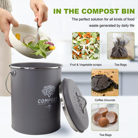 Holismo premium handles for a comfortable grip while disposing waste