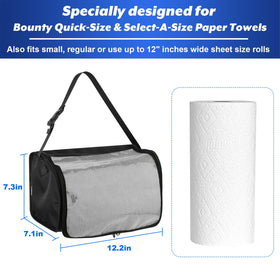 Homakover paper towel dispenser features a wide opening for easy tearing
