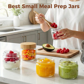 HomArtist 3oz jar is dishwasher-safe, simplifying cleanup after busy meals.