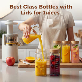 HomArtist airtight leak-proof bottle design, perfect for smoothies and on-the-go beverages.