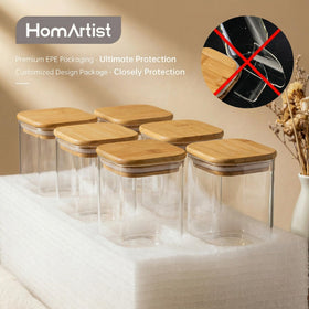 HomArtist 3-pack set is ideal for bulk storage and meal prep.